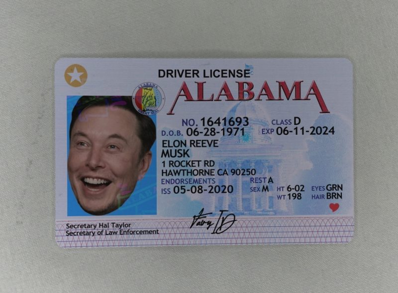 Alabama Fake ID - Image 2