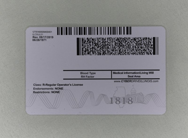 Illinois Fake ID - Image 2