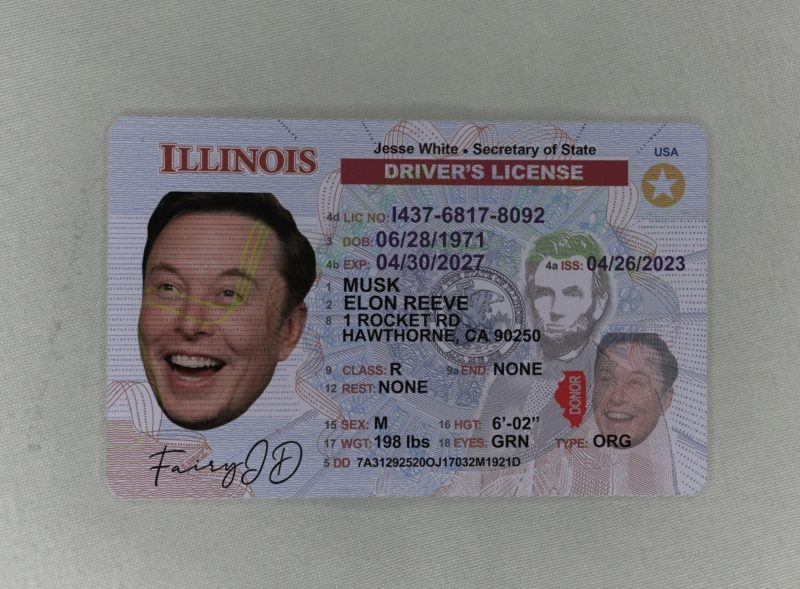 Illinois Fake ID