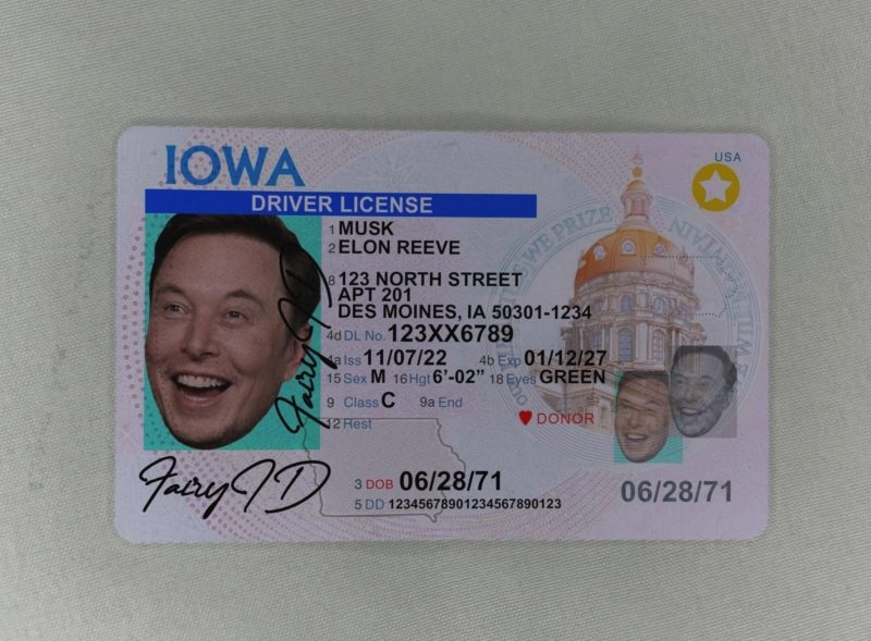 Iowa Fake ID