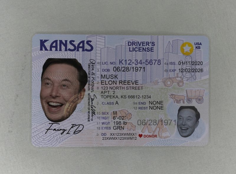 Kansas Fake ID