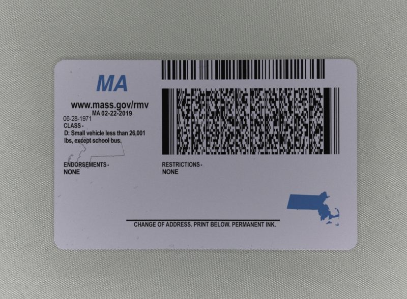 Massachusetts Fake ID - Image 2