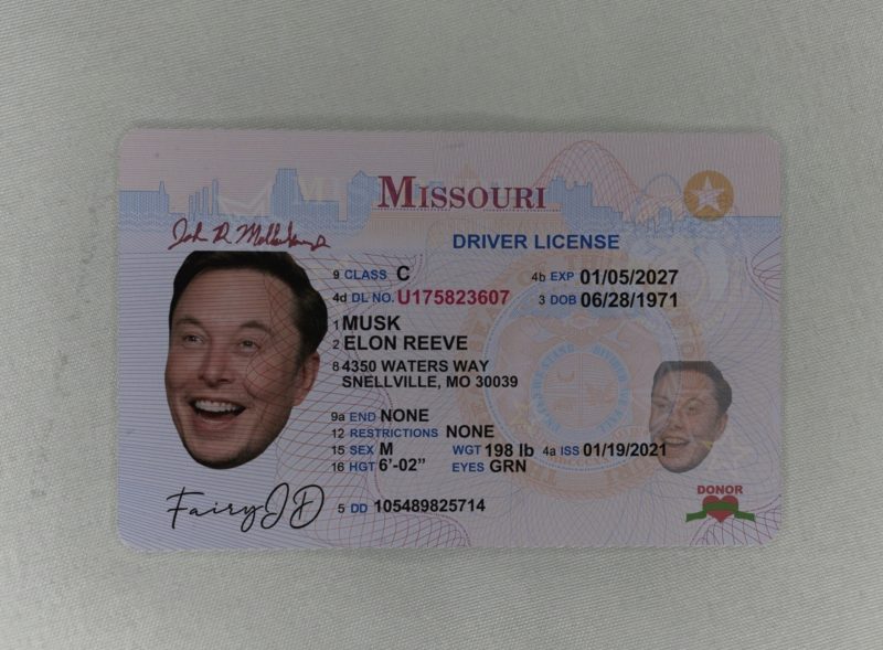 Missouri Fake ID