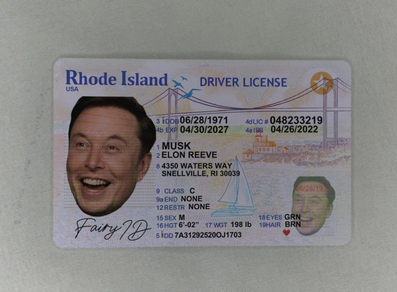 Rhode Island Fake ID