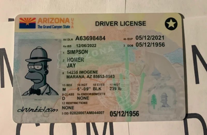 Arizona Fake ID