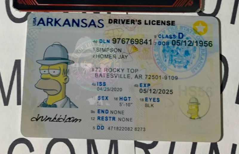 Arkansas Fake ID