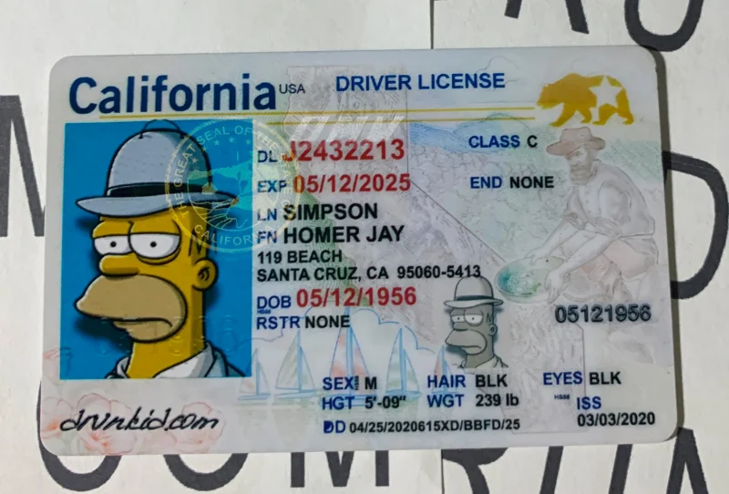 California Fake ID