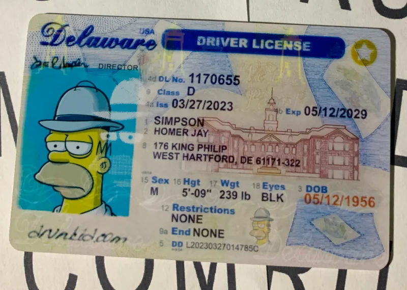 Delaware Fake ID