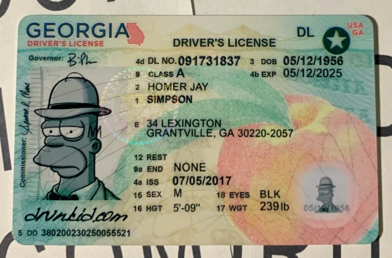 Georgia Fake ID