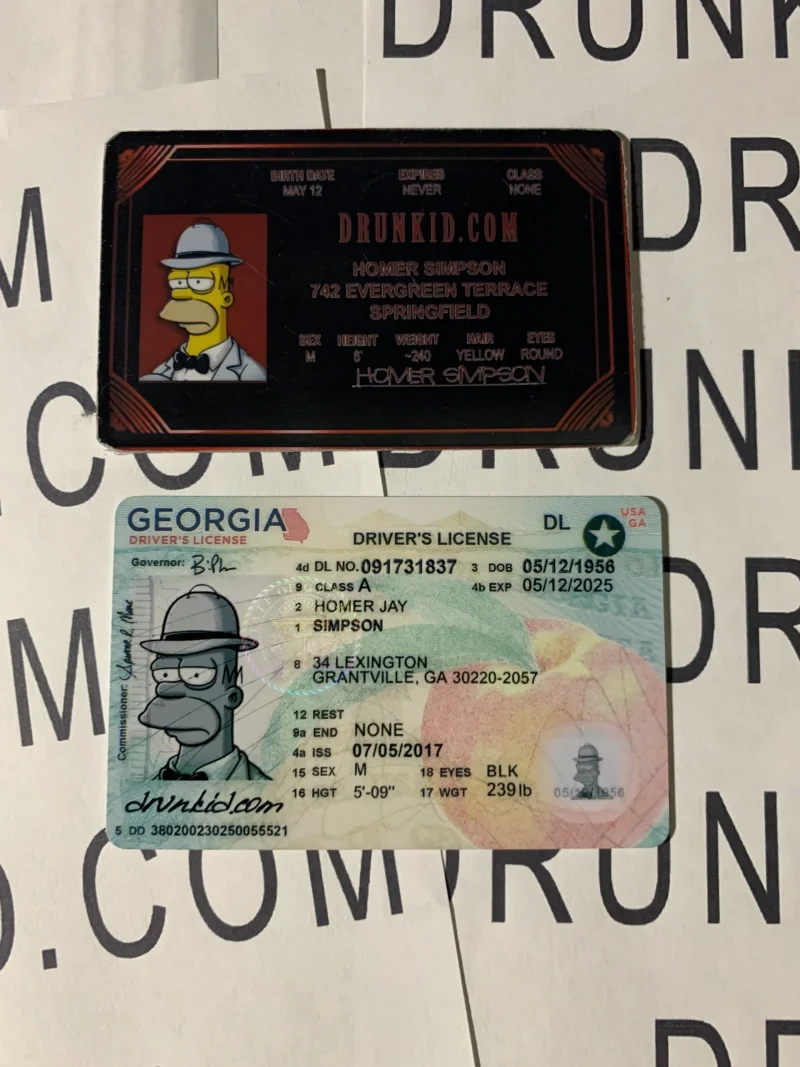 Georgia Fake ID - Image 3