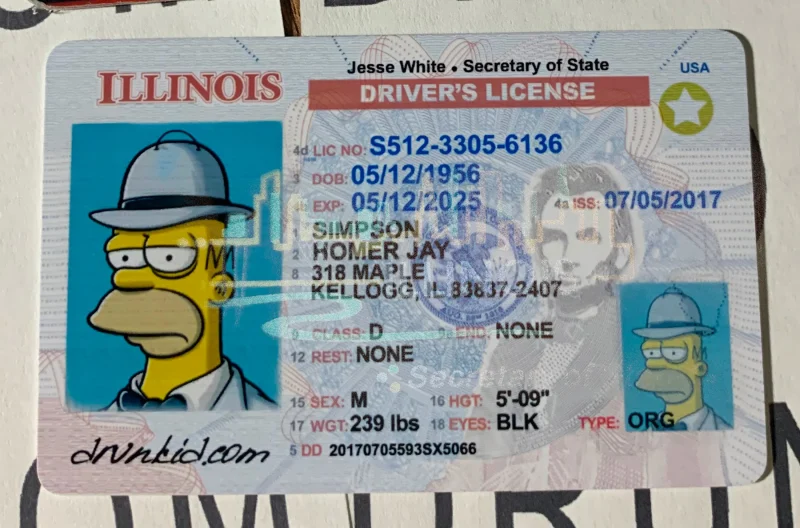 Illinois Fake ID