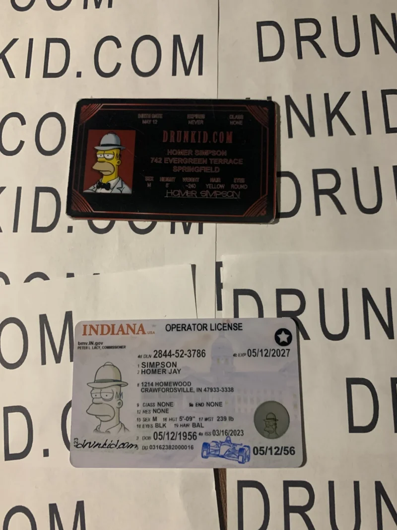 Indiana Fake ID - Image 4