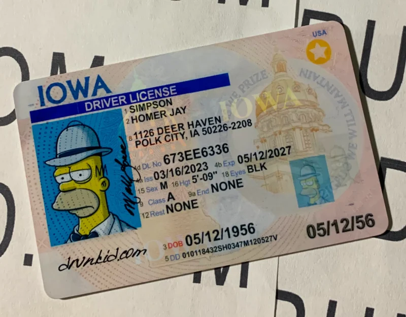 Iowa Fake ID