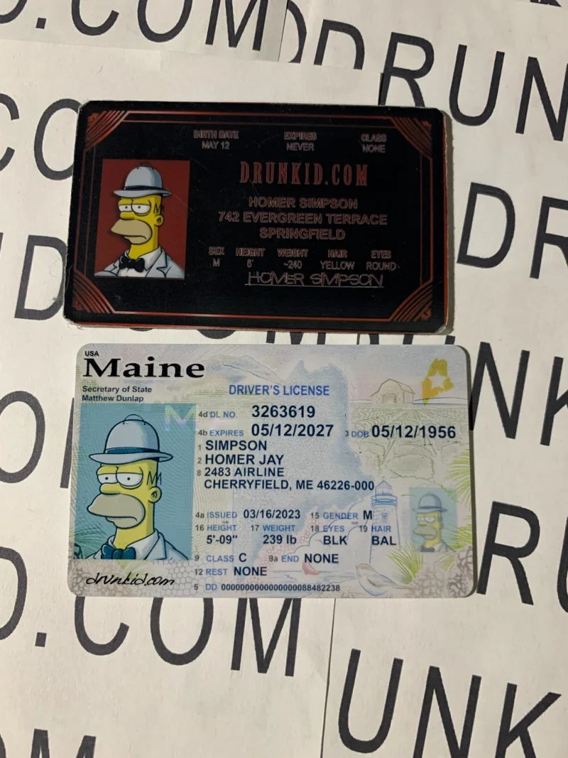 Maine Fake ID - Image 3