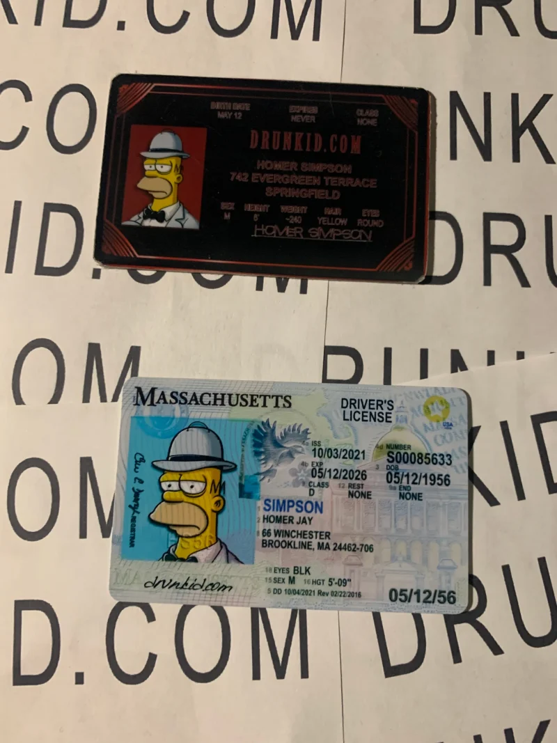 Massachusetts Fake ID - Image 3