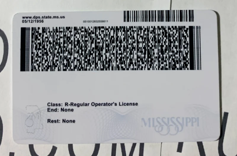 Mississippi Fake ID - Image 2