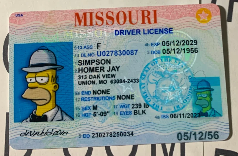 Missouri Fake ID