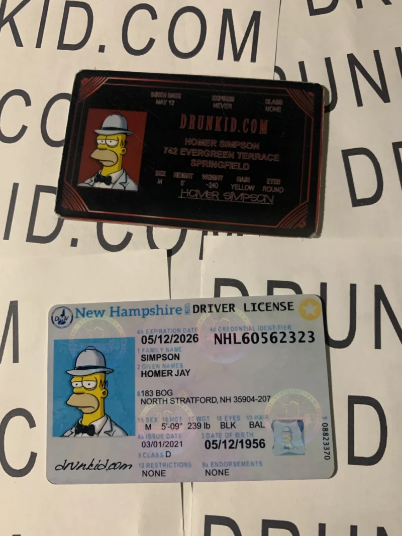 New Hampshire Fake ID - Image 3