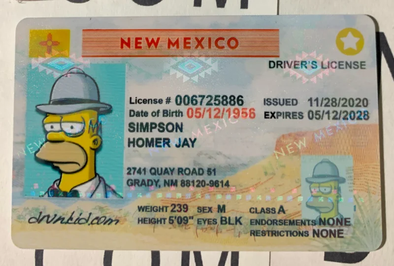 New Mexico Fake ID