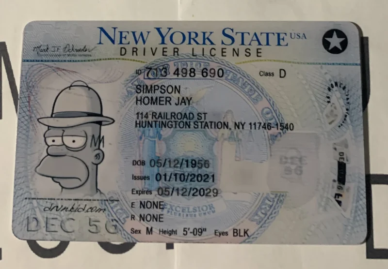 New York Fake ID