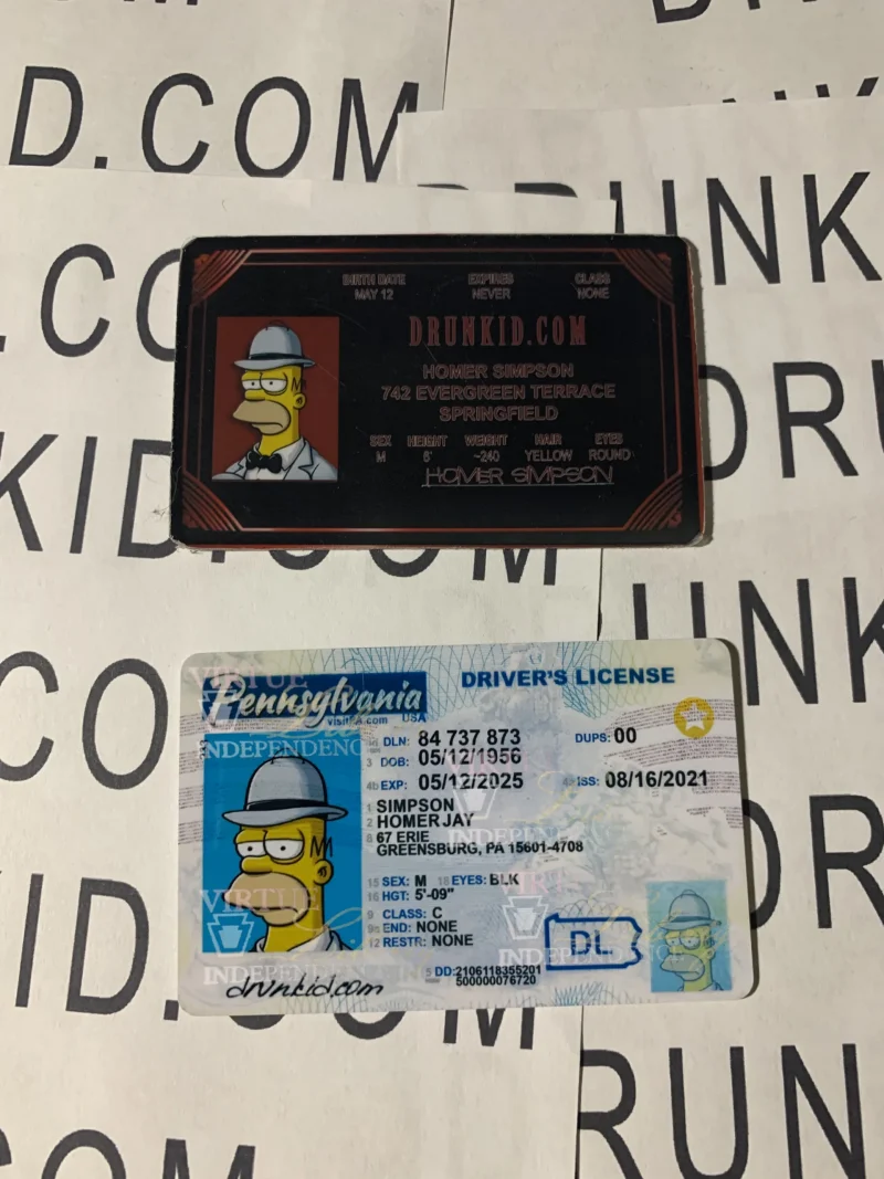 Pennsylvania Fake ID - Image 3