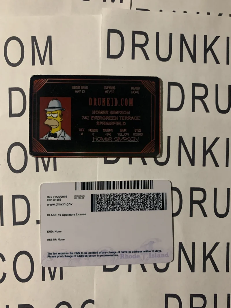 Rhode Island Fake ID - Image 4