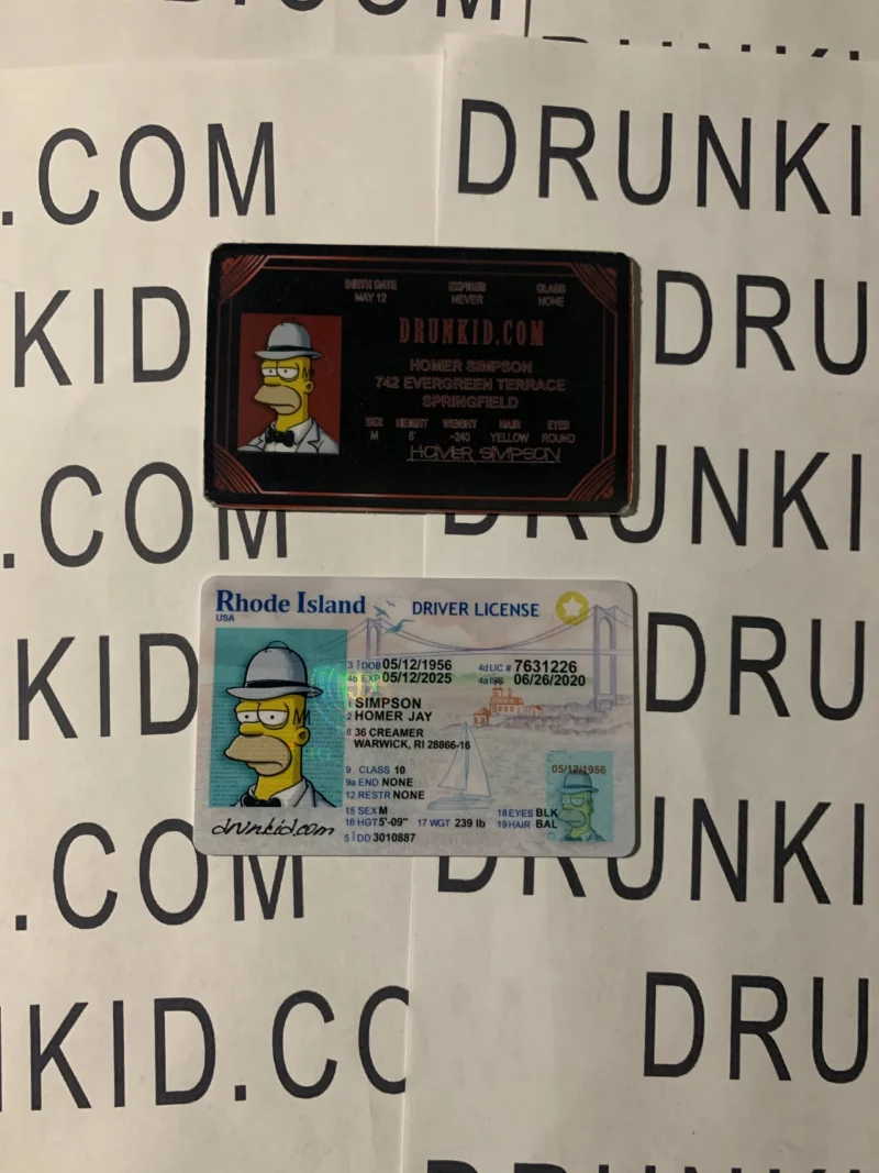 Rhode Island Fake ID - Image 3