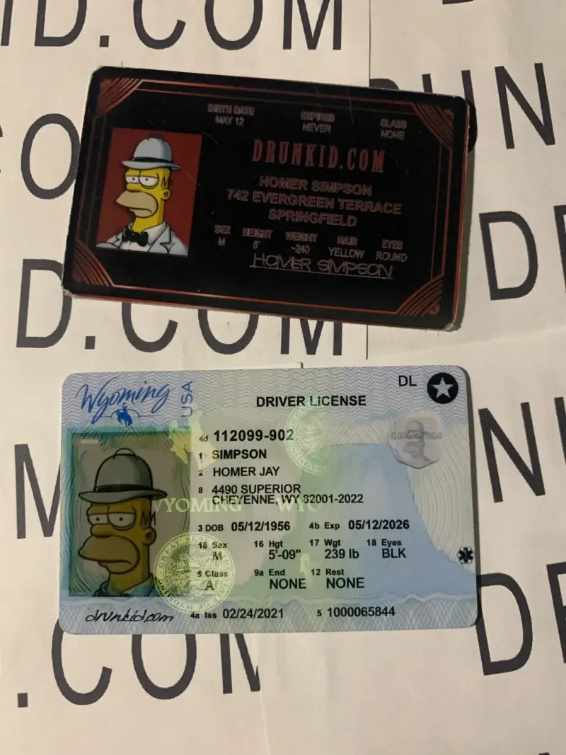 Wyoming Fake ID - Image 3